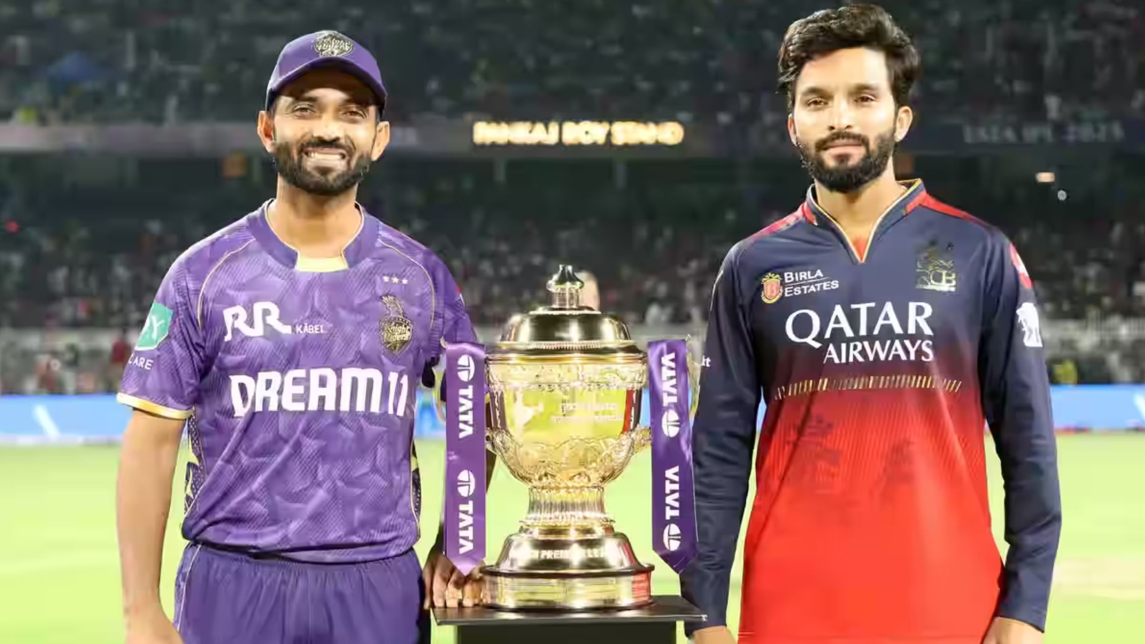 KKR vs RCB TATA IPL 2025